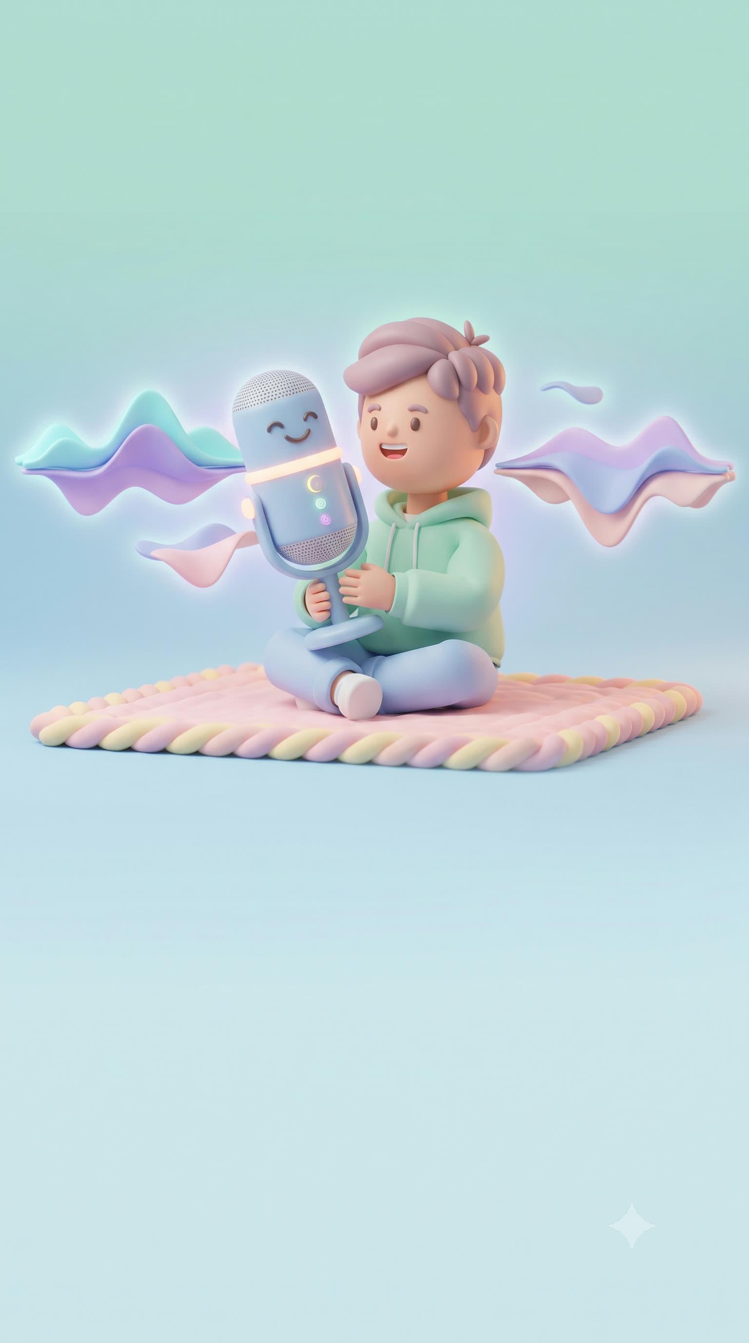 Voice-first, always